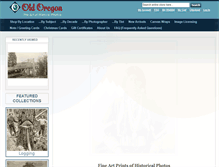 Tablet Screenshot of oldoregonphotos.com